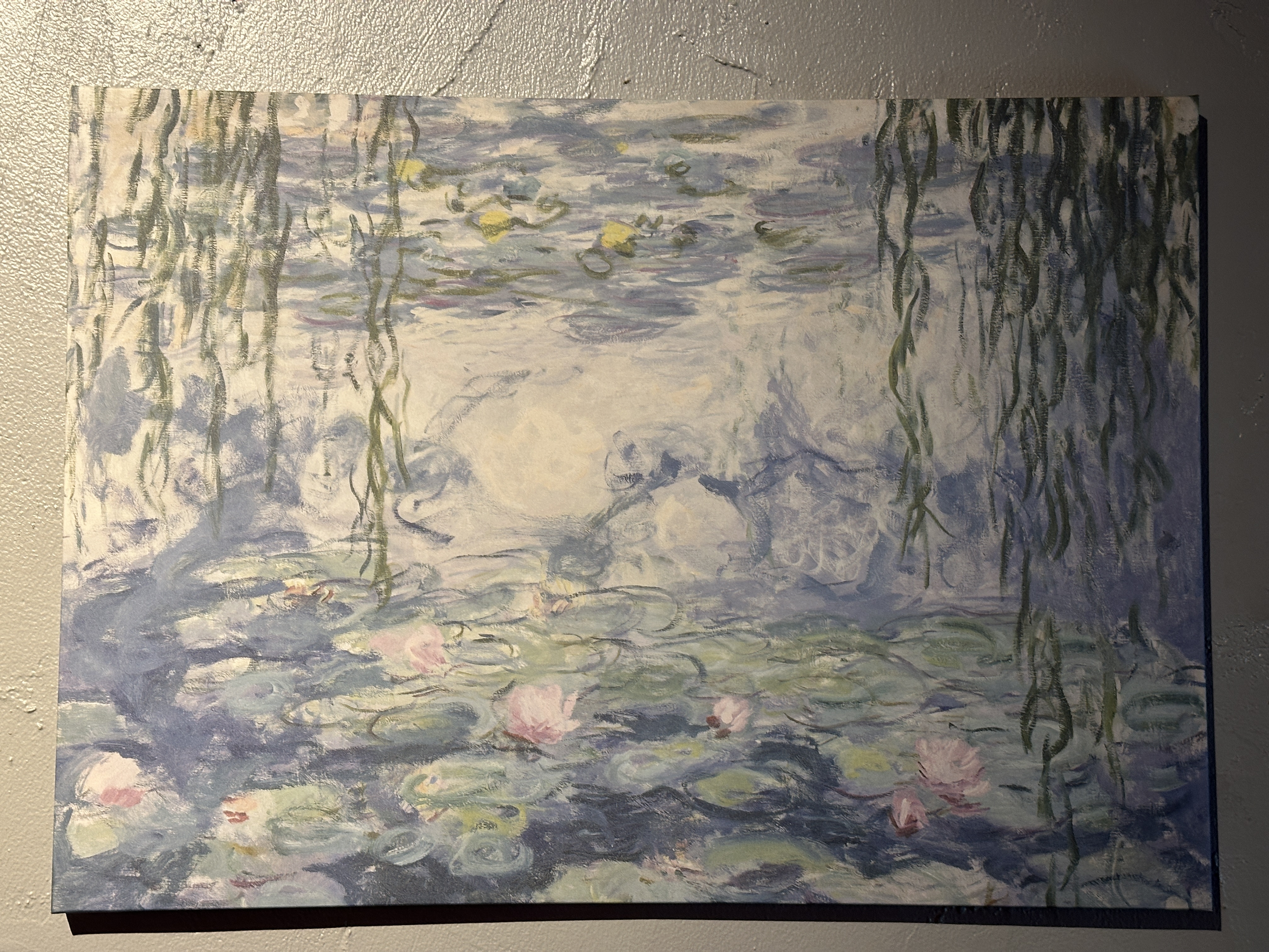 The Red Wall monet